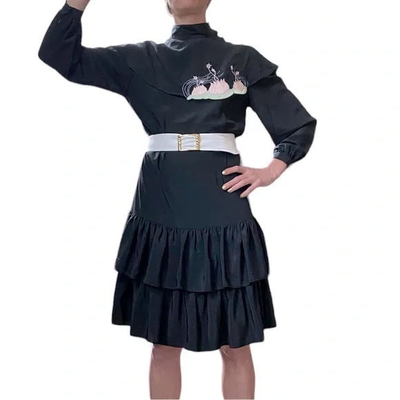 Vintage Sue Wong Ruffle Dress - Picture 2 of 15